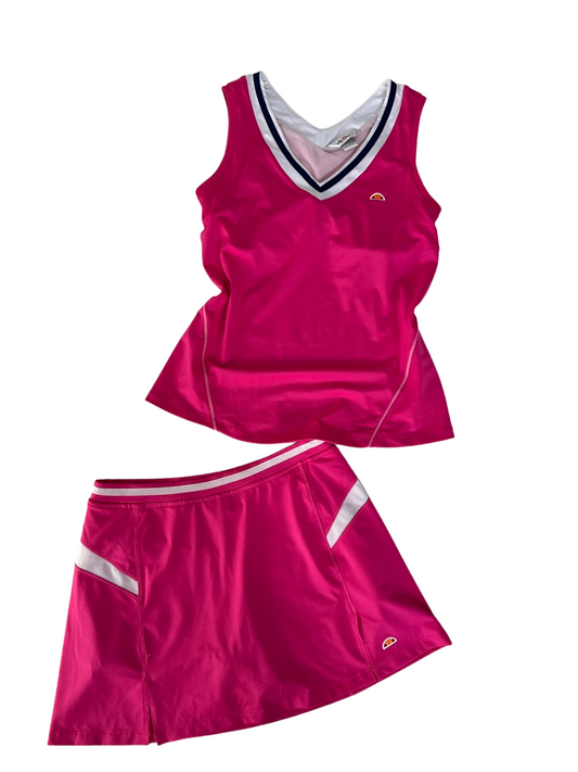 Pink Skirt Set-Size M